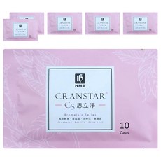 HMB 弘茂 思立淨蔓越莓膠囊 鳳梨酵素 洛神花 橄欖葉, 10顆, 400mg, 6包