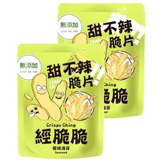 Crispy Ching 經脆脆 甜不辣脆片, 醬燒海苔風味, 45g, 2包