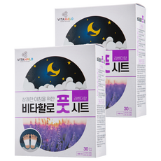 VITAHALO 舒緩足貼 薰衣草香, 4g, 30片, 2盒