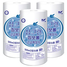 高級型2層大捲筒 300m, 4捲, 3袋