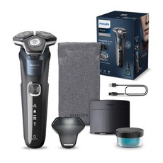 필립스 SkinIQ 5000 시리즈 전기면도기, S5889/73, 일렉트릭 블루