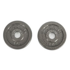 스포뱅크 역기원판 1kg, 2개