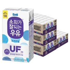 소화가잘되는우유 오리지널 미니, 120ml, 96개