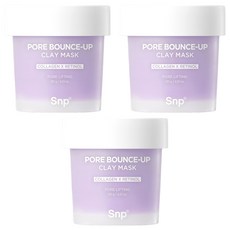 Snp 毛孔緊緻泥面膜 120g, 1入, 3個