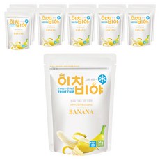 이치비야 동결건조 과일칩 바나나, 20g, 12개