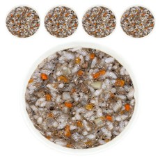 짱죽 실온 이유식 후기 진밥, 혼합맛(블루베리/한우), 160g, 5개