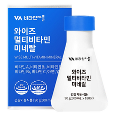 Vitamin Village Wise 綜合維他命礦物質 90g, 180錠, 1個