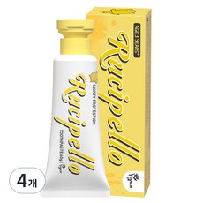 루치펠로 멜레멜레 어린이 저불소 치약, 60g, 4개