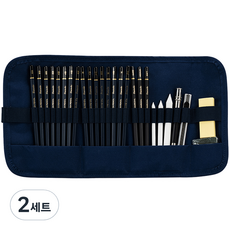 deLi 得力 皮諾羅繪圖鉛筆27入組 EC27, 2套