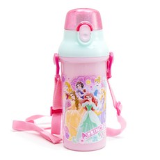 Skater 迪士尼公主彈蓋式背帶水壺, 公主, 480ml, 1個