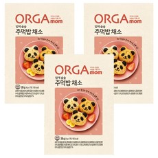 ORGA 孩童拌飯海苔香鬆, 蔬菜口味, 28g, 3盒