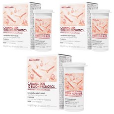 위시헬씨 진정피부 100억 유산균, 30정, 3개