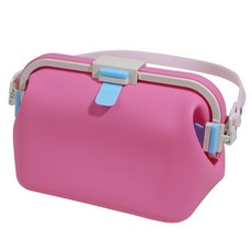 후딱 다용도 방수실리콘백 파우치 수영가방 2L 16 x 11 x 11cm, 핫핑크, 1개