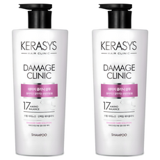케라시스 데미지 클리닉 단백질 샴푸, 600ml, 2개