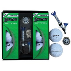 SRIXON Srixon 高爾夫球 6入 2層 + 磁性球梯 球標 + 帽夾組, 06, 1套, 1入