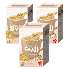 PYUNGJOONG 玉米片糙米薏仁茶隨身包, 18g, 50條, 3盒