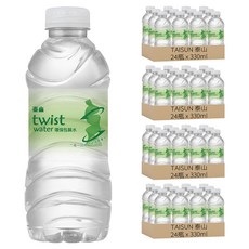 TAISUN 泰山 twist water 環保包裝水, 330ml, 96瓶