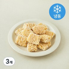 하늘푸드 바삭바삭 돼지고기 강정 (냉동), 1kg, 3개
