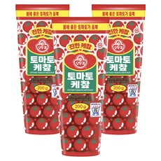 오뚜기 토마토 케챂, 200g, 3개