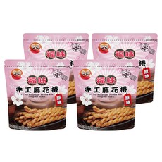 福味 手工麻花捲 原味, 75g, 4包