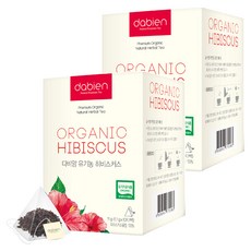 다비앙 유기농 히비스커스차 침출차 티백, 1.1g, 10개입, 2개