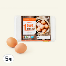 한스팜 무항생제 인증 1등급 신선대란 780g, 5개, 15구