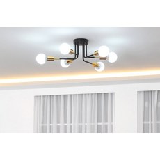 Verdi 6 吸頂燈, 黑色