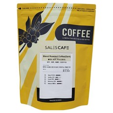 SALES CAFE 馥郁風味混合咖啡, 無研磨咖啡豆, 500g, 1包