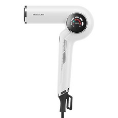 TESCOm 沙龍級速乾修護離子吹風機 25種風量與溫度模式 高濃度負離子 BLDC馬達 11萬轉超風速 340g極輕量手感 低噪音設計, TD980ATW, 雪花白