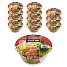 에이스쿡 오라이시 포보컵 베트남 쌀국수 71g, 12개