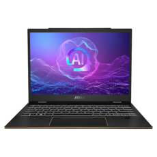 msi 微星 summit 13 ai+ evo 翻轉觸控輕薄筆電 u7 258v arc 13.3吋 fhd, 黑色, 1TB, 32GB, WIN11 Pro, A2VMTG-006TW