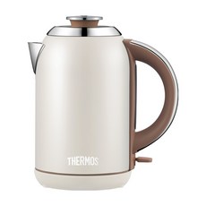 THERMOS 膳魔師 不銹鋼電熱水壺 EHAT-1323A-FW 1.7L 奶昔白