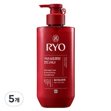 RYO 呂 HAEMBIT 極度受損 & 營養潤髮乳 花粉香, 480ml, 5個