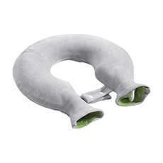 Kyhome U型肩頸熱敷袋/加厚注水冷熱兩用暖手袋 灰色 1.4L, 1個