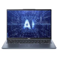 acer 宏碁 Swift GO 筆記型電腦 14吋 OLED/Ultra 7 155H/Intel Arc, 藍色, 512GB, 32GB, WIN11 Home, SFG14-73-79HZ