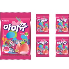 마이쮸 필로우 복숭아, 92g, 5개