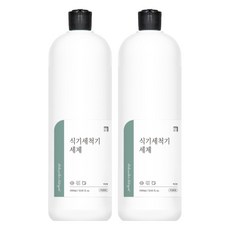 살림백서 식기세척기 세제 액상형, 1L, 2개