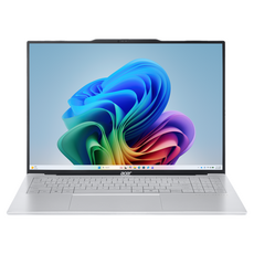acer 宏碁 Swift Air 16 筆記型電腦 16吋 WUXGA IPS AMD Ryzen 5 330, 銀色, SFA16-61M-R43W, 1TB, 16GB, WIN11 Home