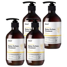 Daleaf 達莉芙 酵母香氛護髮乳 Set 2瓶 Better Perfume Treatment, 依蘭玫瑰香, 500ml, 4瓶