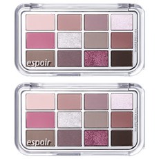 [비건뷰티] 에스쁘아 아이 코어 팔레트, 4호 긱 그레이, 2개