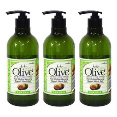 我是寧靜的橄欖色頭髮塗層記憶絲滑蠟凝膠, 500g, 3個