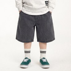 JELISPOON 兒童休閒六分牛仔褲