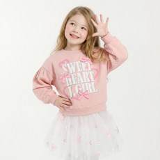 JELISPOON 兒童閃亮甜心大學T