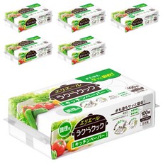 elleair 艾黎艾爾 超厚吸油吸水廚房紙巾 厚實凹凸紙巾 單手輕鬆取用 薄膜包裝, 1入, 6包