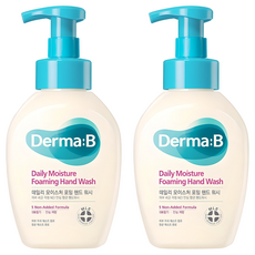 Derma B 日常保濕泡沫洗手乳 爽身香草味, 2瓶, 500ml