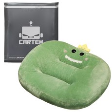 CARTEM 車用增高坐墊, 1個, 綠色