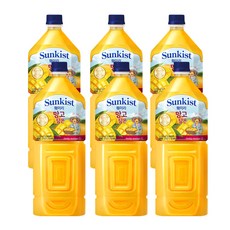 해태음료 썬키스트 훼미리 망고, 2L, 6개