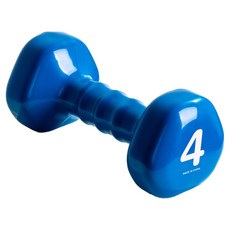 아이워너 삼각 PVC 아령, 4kg, 1개