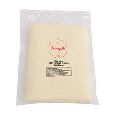 大號沙灘運動游泳濕巾 88 x 68 cm, 1個, 黃色