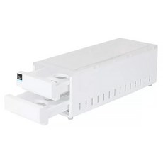 昌信生活 冰箱抽屜式32格雞蛋收納盒, 防水PP材質, 簡約造型, 415 x 165 x 143mm, 白色, 1個